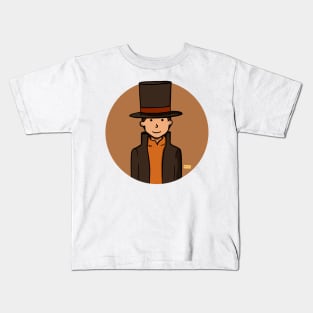 Hershel Layton Kids T-Shirt